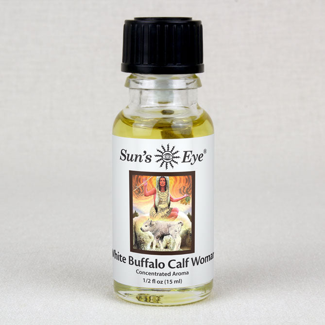 White Buffalo Calf Woman Oil — Sun&
