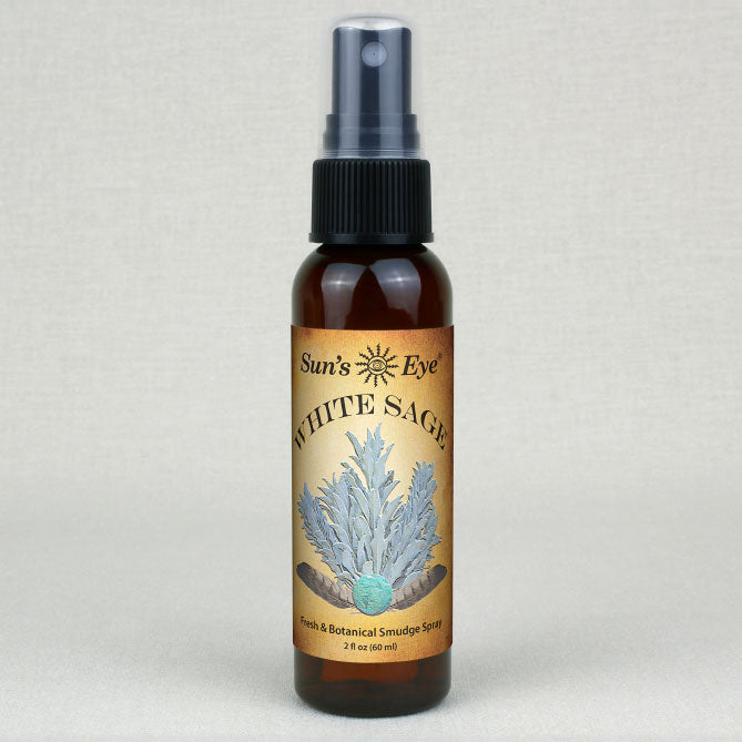 White Sage Clearing Spray — Sun's Eye bottle