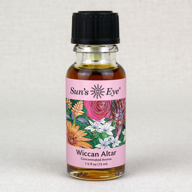 Wiccan Altar Oil — Sun's Eye bottle