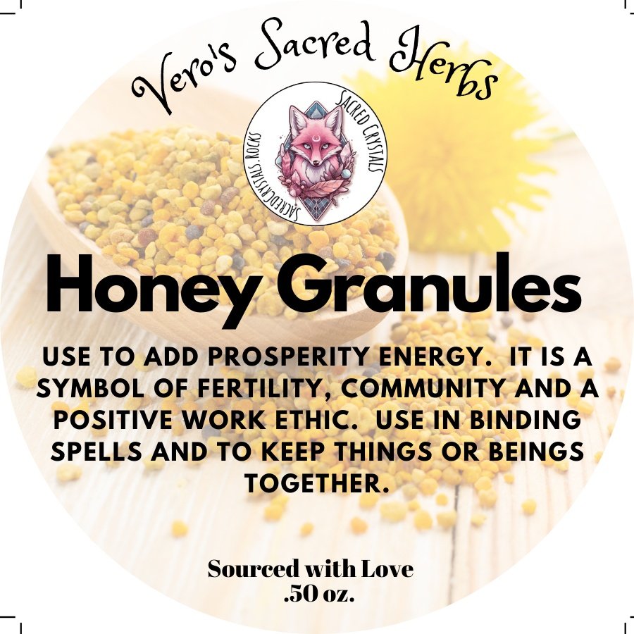 Wildcrafted Honey Granules -  .50 ozHerbsWildcrafted Honey Granules -