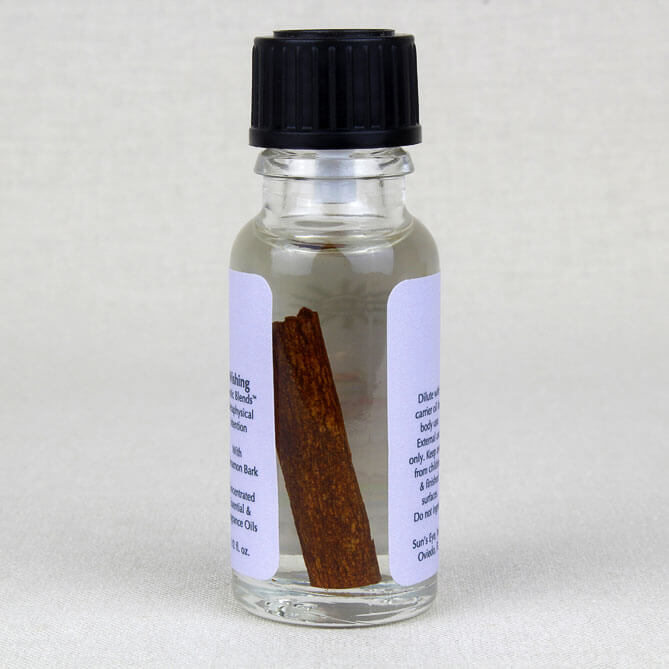Wishing Oil — back label