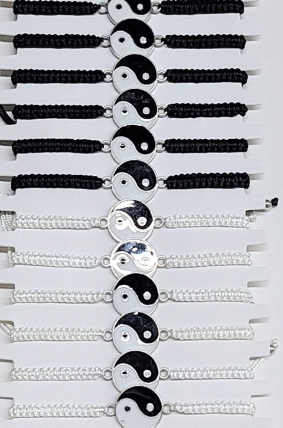 Yin Yang String Bracelet - Sacred Crystals Bracelets