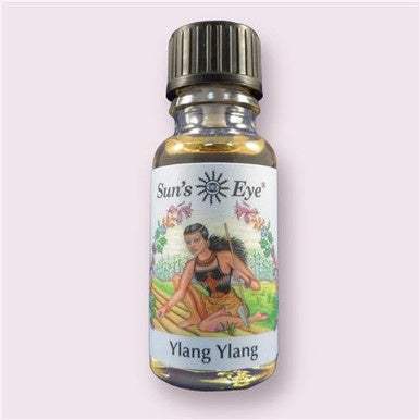 Ylang-Ylang Oil .5 oz - Sacred Crystals 0.5 oz Oils