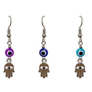 Evil Eye Hamsa EarringsEarringsEvil Eye Hamsa Earrings