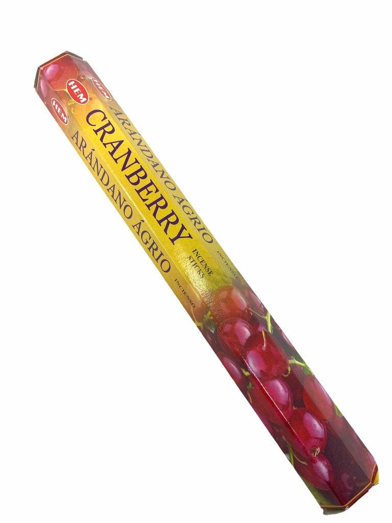 Incense Stick - Cranberry 20 Ct