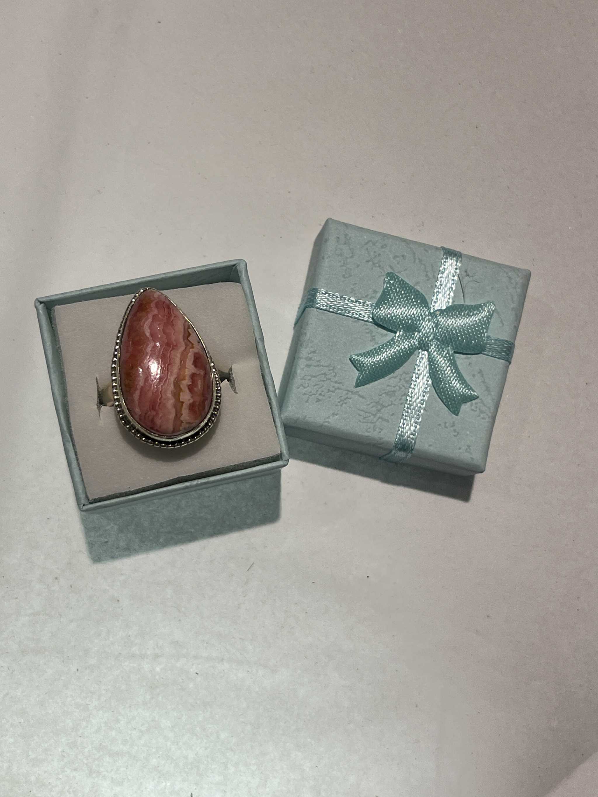 Rhodochrosite - Size 8 - “Tender Hearted”