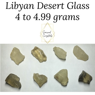 Libyan Desert Glass (4 to 4.99 grams)